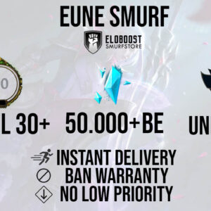 unranked eune smurf accounts level 30 league of legends