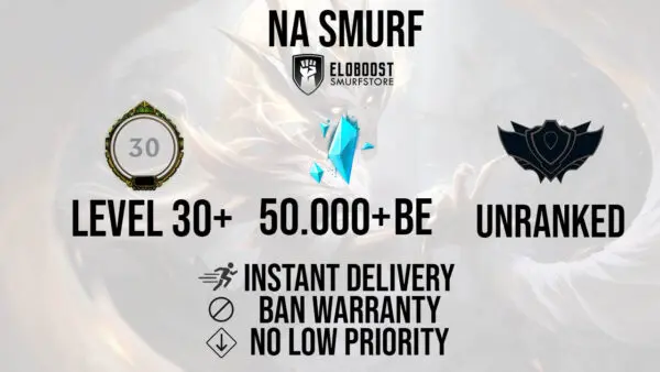 buy na league smurf accounts level 30
