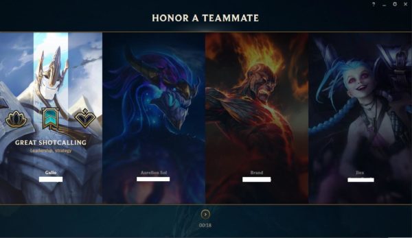 LoL Honor Levels and Rewards | Elo Boost & Smurf Store