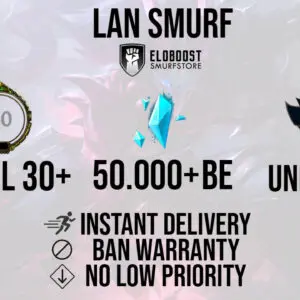 unranked lan league of legends smurf accounts