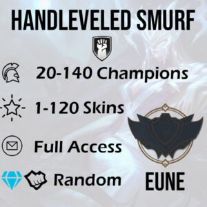 Instant LoL Smurf Accounts