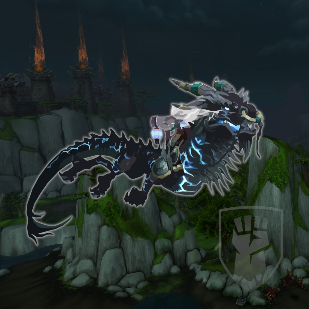 Huolon Thundering Onyx Cloud Serpent WoW Mount