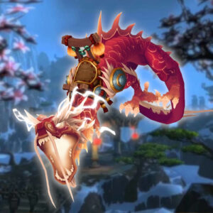 Glory of the Pandaria Raider Heavenly Crimson Cloud Serpent WoW