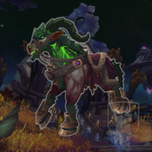 World of Warcraft Bleakhoof Ruinstrider Mount and Chew Mana Buns Achievement