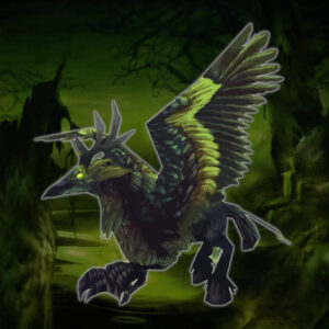 Corrupted Hippogryph TCG Mount WoW