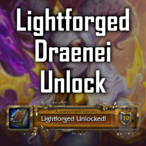 Lightforged draenei allied race unlock wow