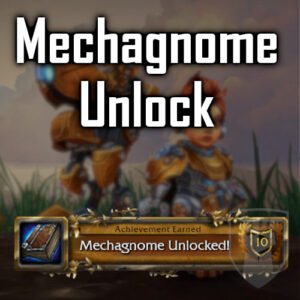 Mechagnome allied race unlock WoW